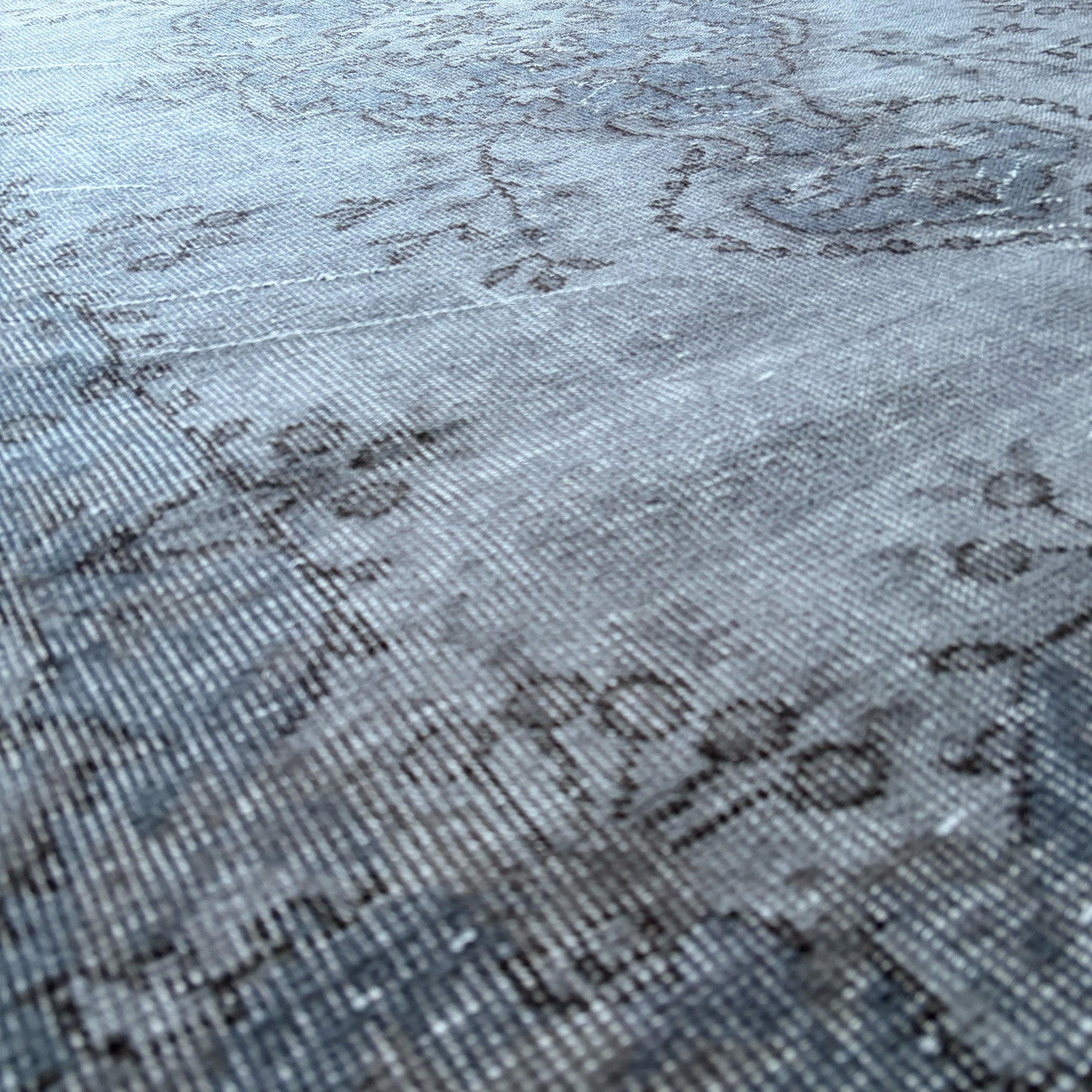 Vintage overdyed rug 260628