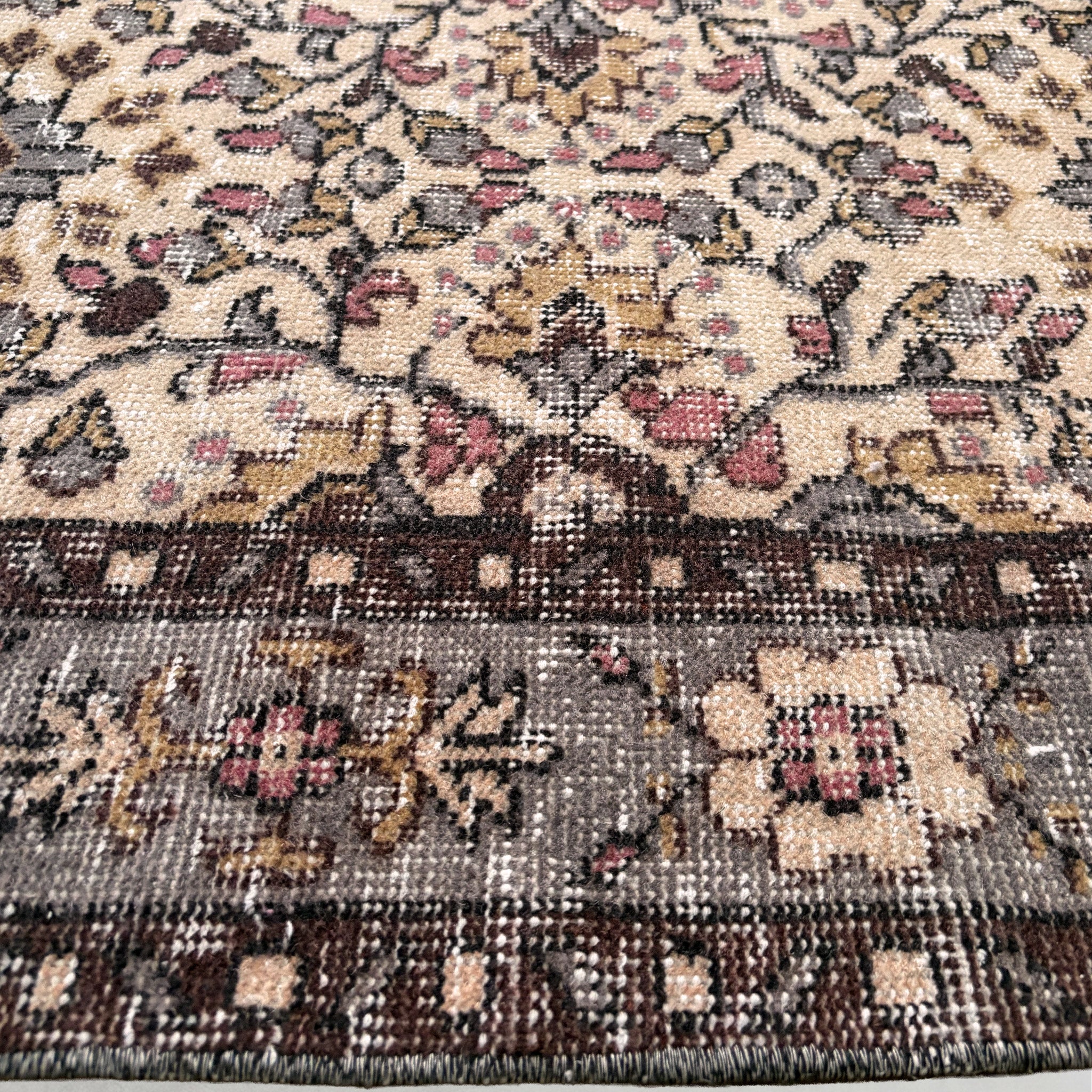 Vintage washed rug 260624