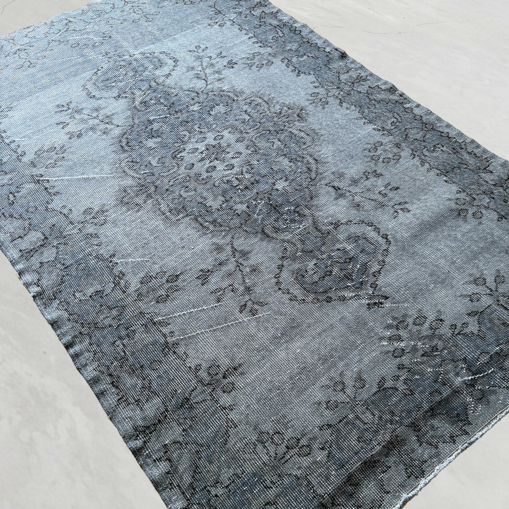 Vintage overdyed rug 260628