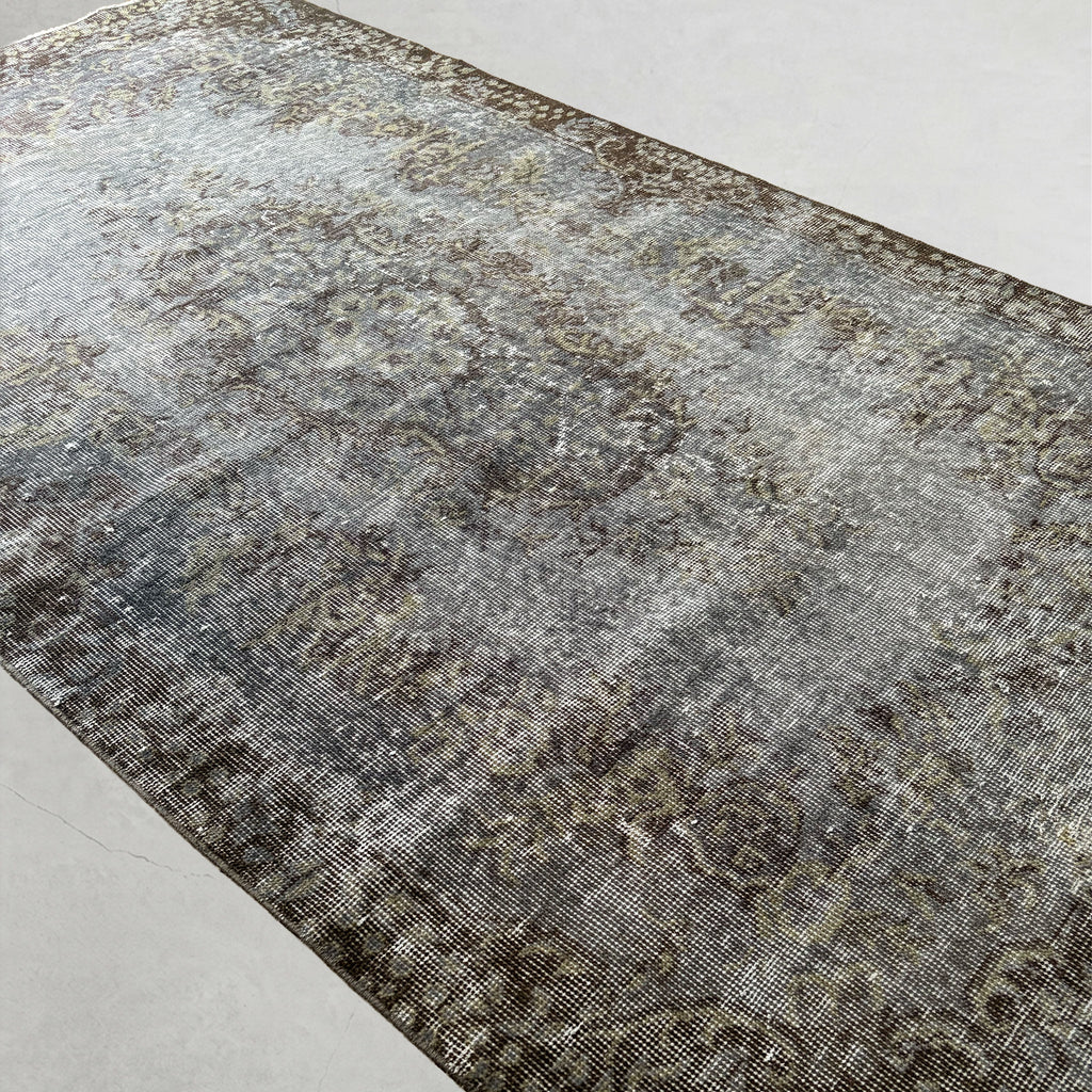 Vintage overdyed rug 260619