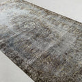 Vintage overdyed rug 260619