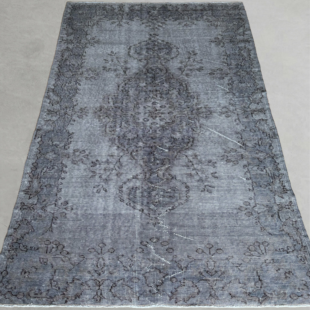 Vintage overdyed rug 260628