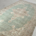 Vintage washed rug 260630