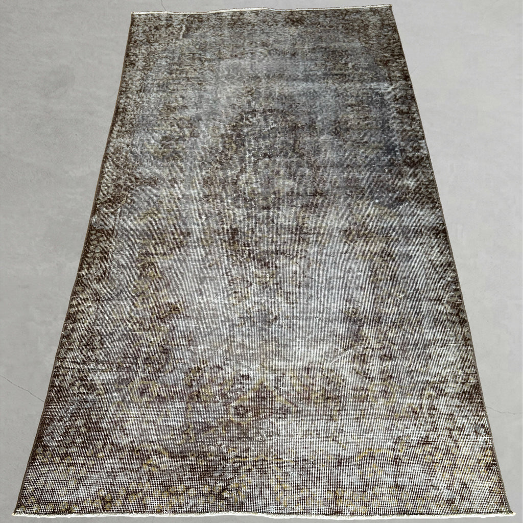 Vintage overdyed rug 260619