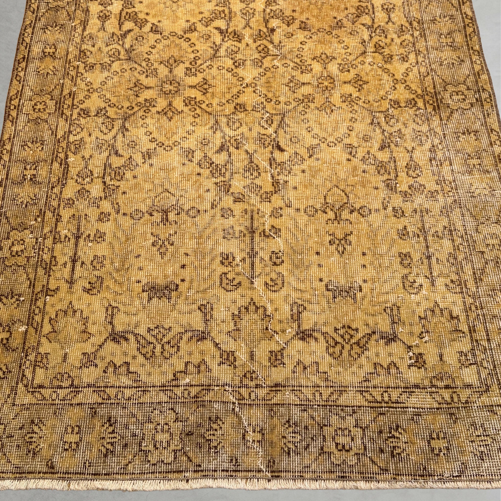 Vintage Overdyed Rug 260603