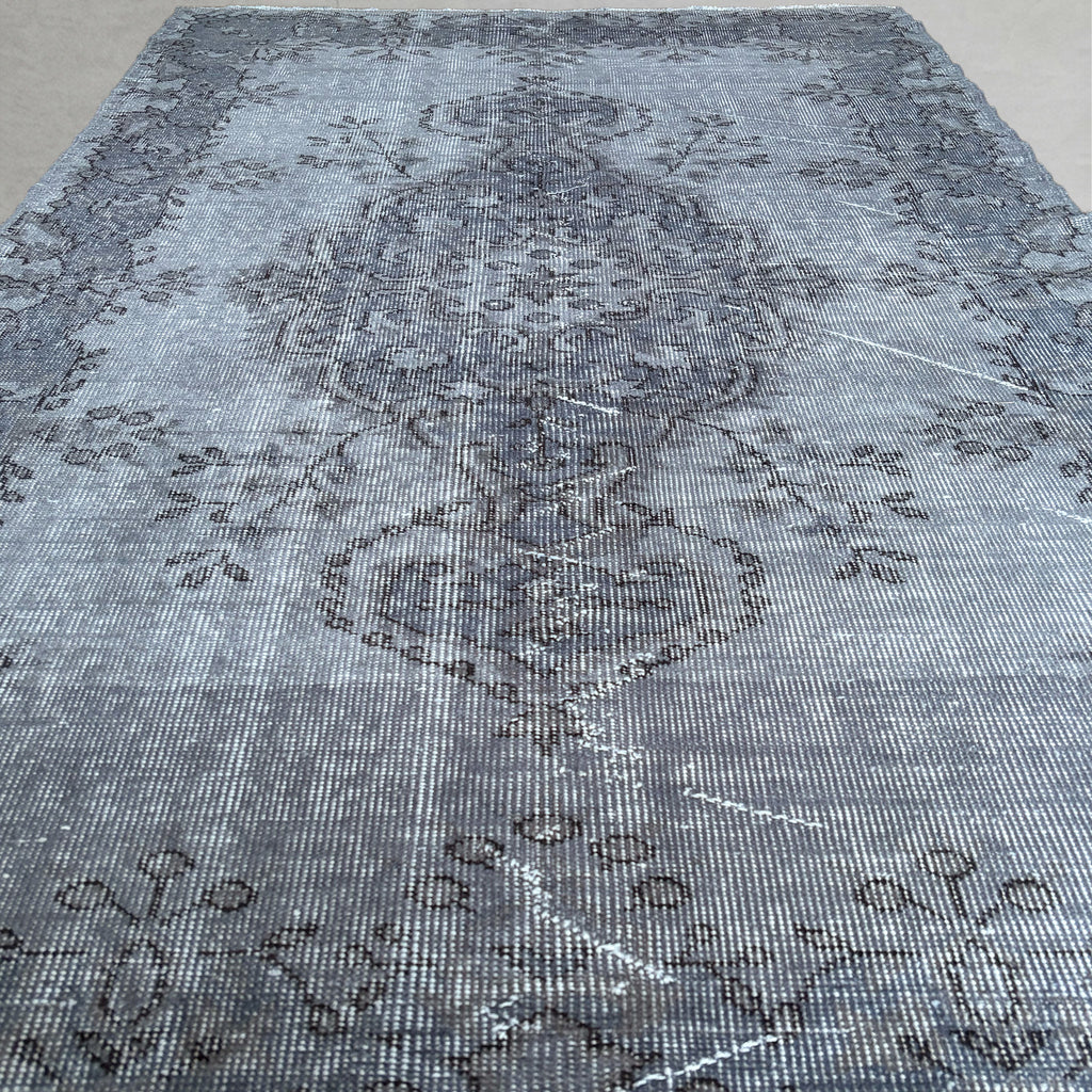 Vintage overdyed rug 260628
