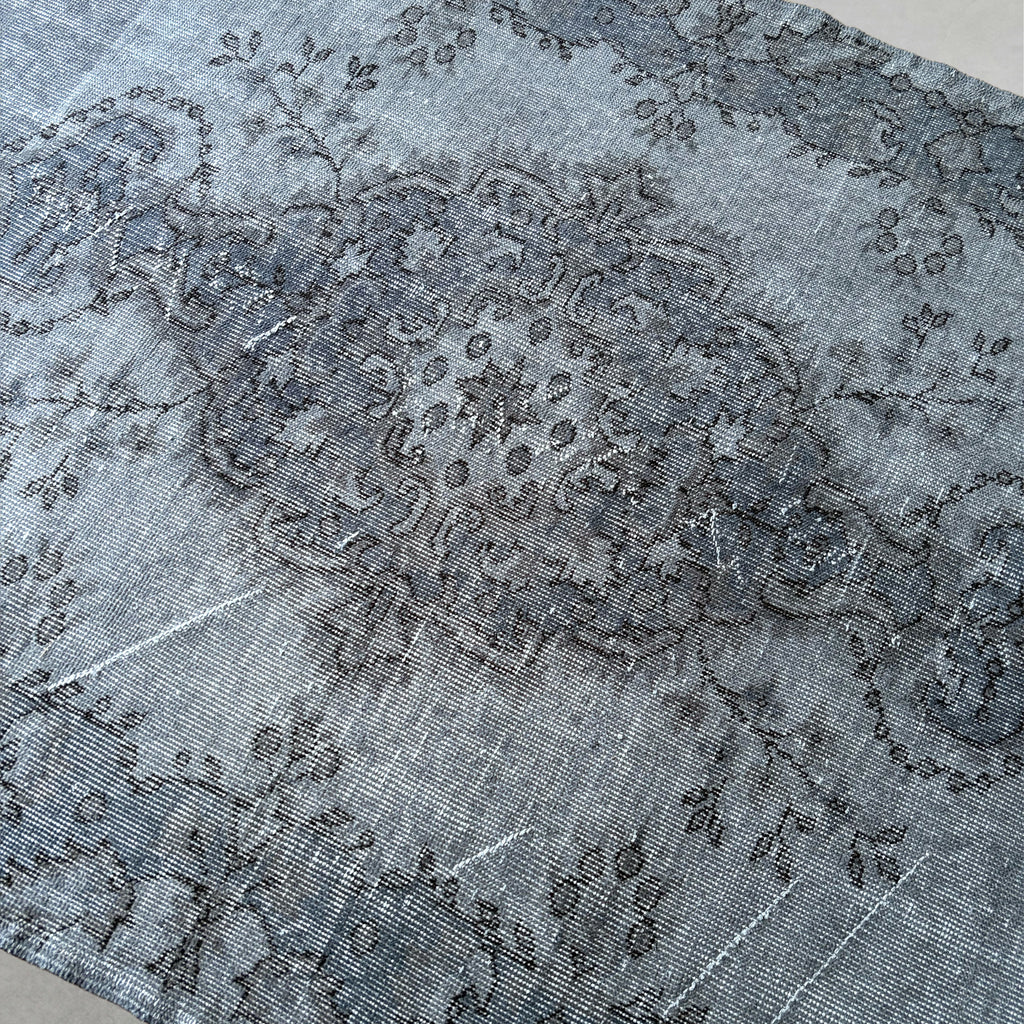 Vintage overdyed rug 260628