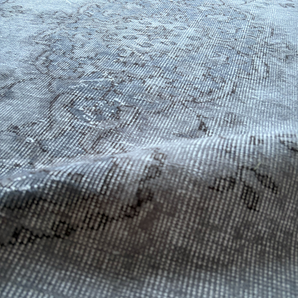 Vintage overdyed rug 260628