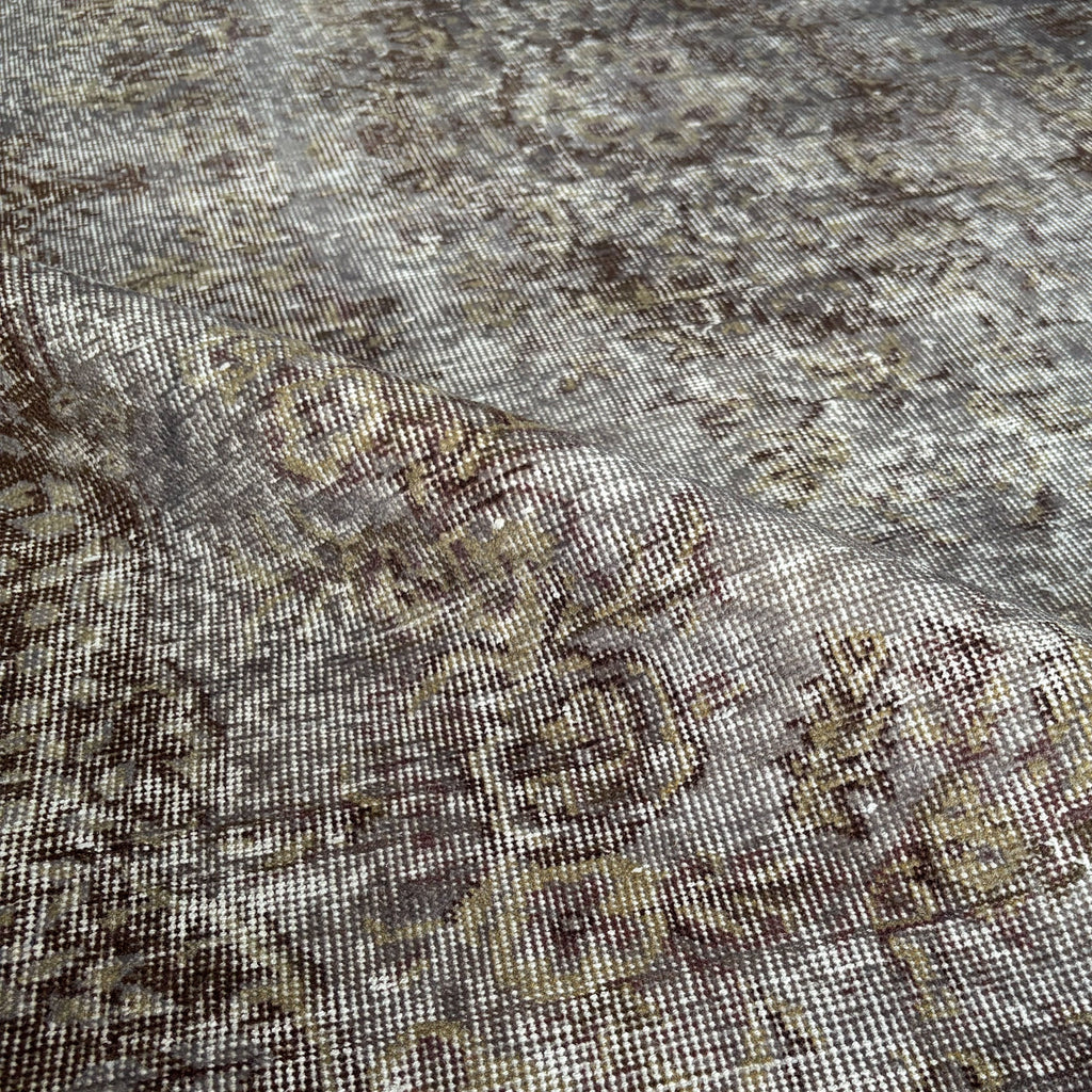 Vintage overdyed rug 260619