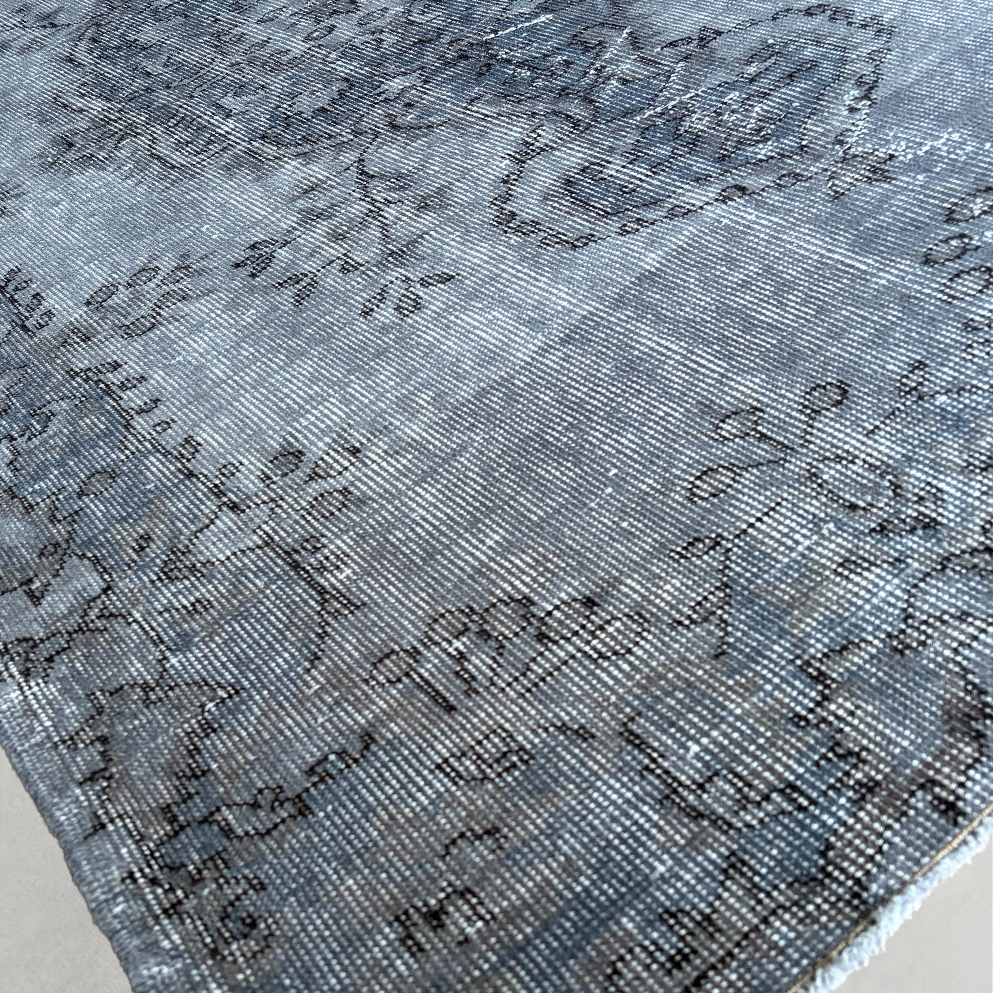 Vintage overdyed rug 260628